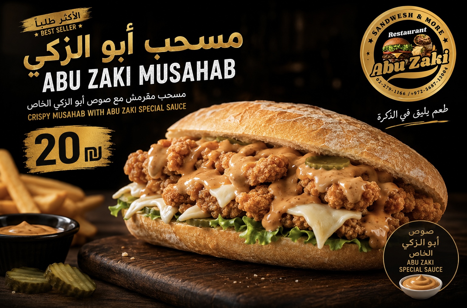 ساندويش مسحب كريم